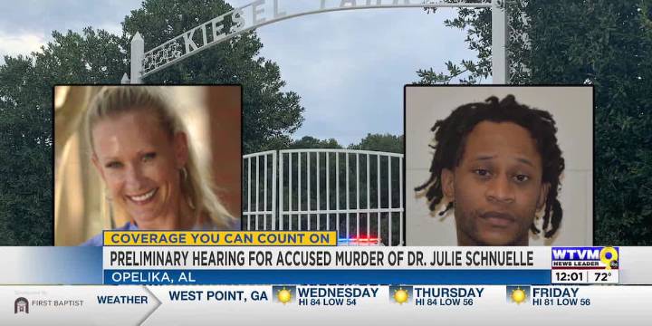 Preliminary hearing for man accused of killing former Auburn professor