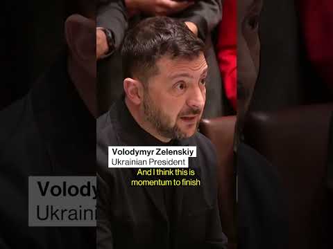 Ukraine's Zelenskiy is hopeful Trump can manage ending the war with Russia #politics