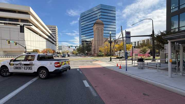 Power outage in downtown Salt Lake impacting traffic