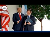 Trump addresses $20 billion bailout for Argentina amid U.S. government shutdown