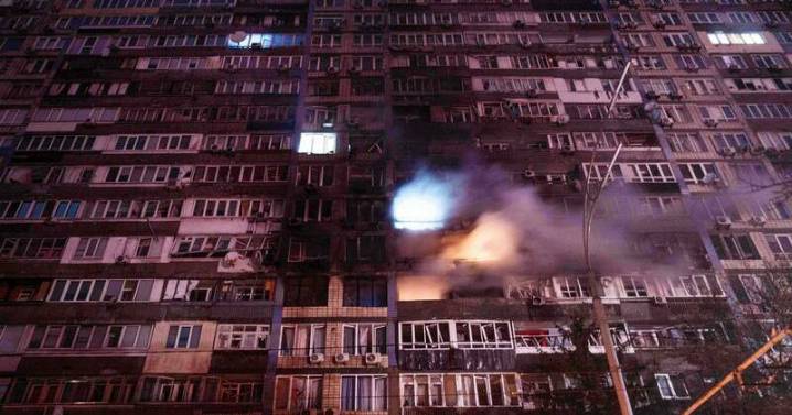 Russia strikes Kyiv apartments, energy sites