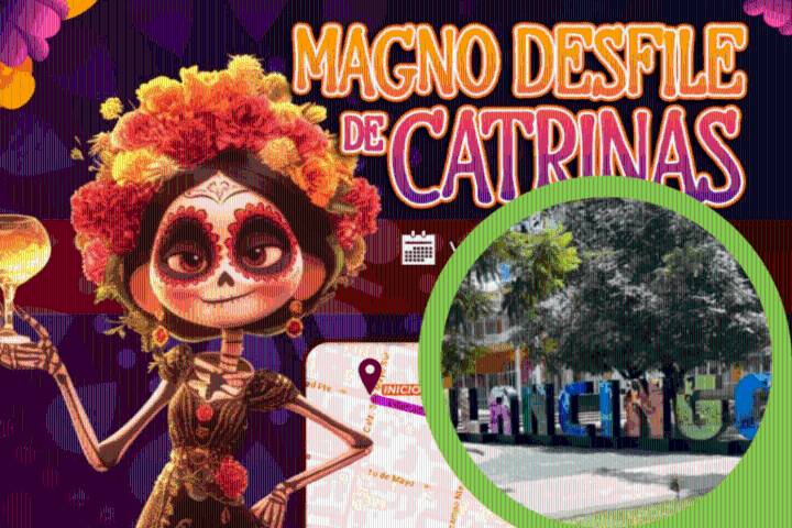 Catrinas tomarán las calles de Tulancingo con desfile monumental