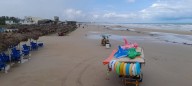 Mantienen vigilancia en Playa Miramar ante lluvias en la zona