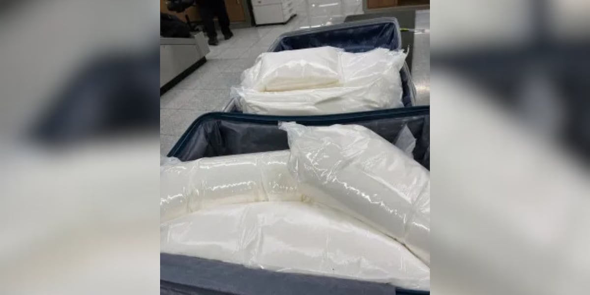 More than 160 pounds of ketamine seized at Atlanta airport