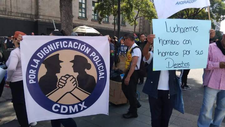 Policías de CDMX anuncian nueva movilización por “dignificación” ante cambios en mandos