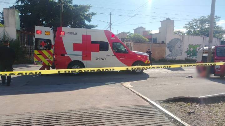 Balean a un mototaxista en el fraccionamiento Paraíso Maya en Cancún (VIDEO)
