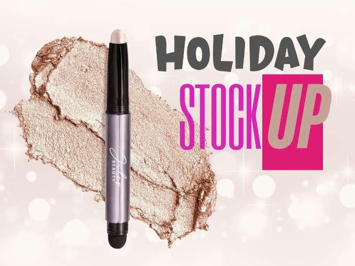 You can save 30% off get Julep's Eyeshadow Sticks for a limited time