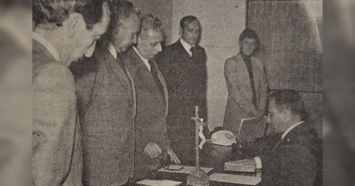 Historia en 4 tiempos | Toma de posesión en la Jefatura Provincial del Movimiento