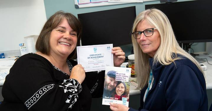 Clydebank woman in smoking 'chokehold' turns life around after health concerns