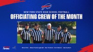 Buffalo Bills Recognize Watertown Chapter as High School Football Officiating Crew of the Month