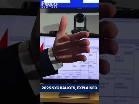 NYC's ballot in the 2025 election, explained