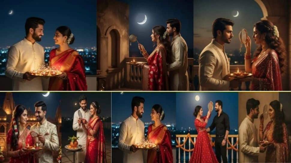 Karwa Chauth 2025: 50+ Wishes, Messages, Quotes And Images To Share With Your Loved Ones