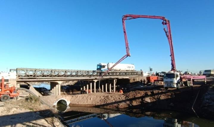 Vialidad anuncia trabajos en uno de los puentes colocados tras la inundación