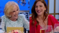 Carolina Amoroso le presentó a su hijo a Mirtha Legrand y reveló el tierno apodo que le puso