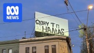 'Deeply wrong' pro-Hamas graffiti condemned as Australian Jewish community marks October 7