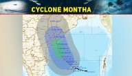 Cyclone Montha May Impact Over 1,400 Villages, 44 Towns In Andhra