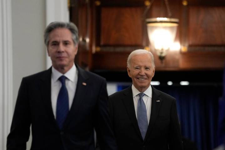 Trump on Blinken's claim that Biden administration started ceasefire plan: 'It's a joke'