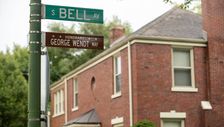 'George Wendt Way' unveiled in Beverly on 'Cheers' actor's childhood block