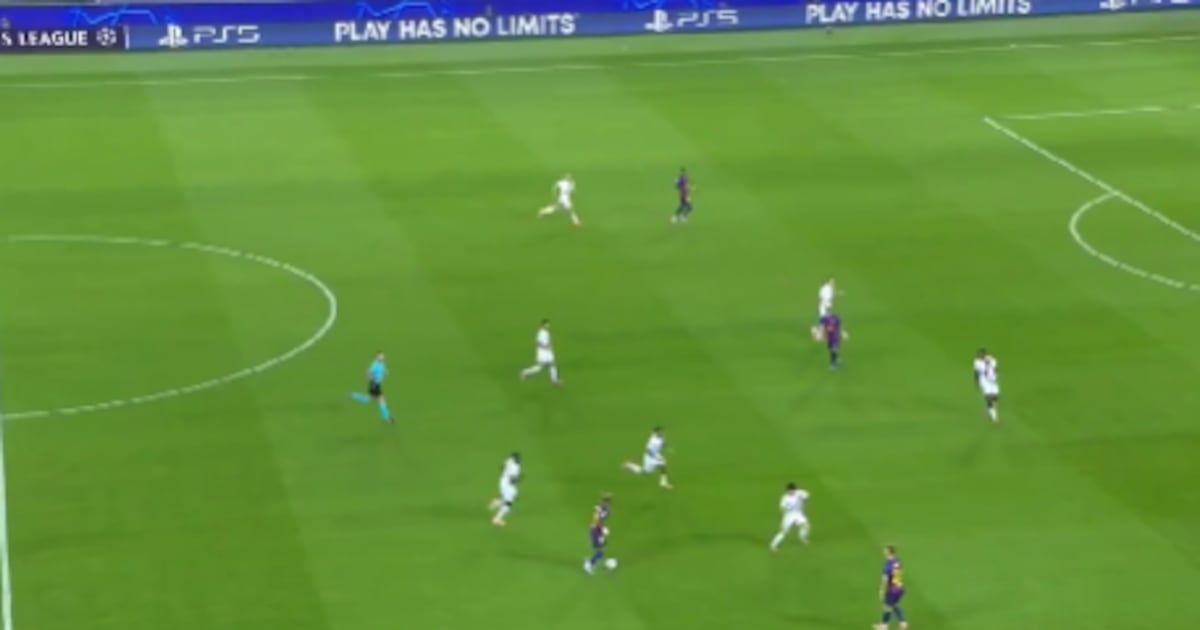 Contra el PSG de Dembélé: la increíble jugada de Lamine Yamal en la Champions League