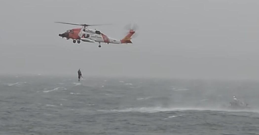 Man Overboard In Woods Hole Rescued By Helicopter