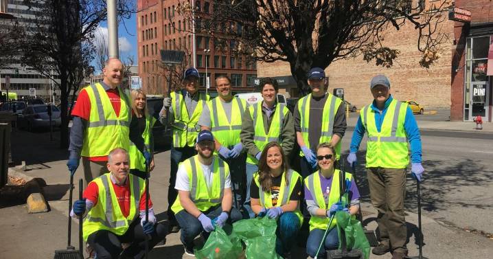 Volunteers needed for Fall Clean Week in downtown Spokane