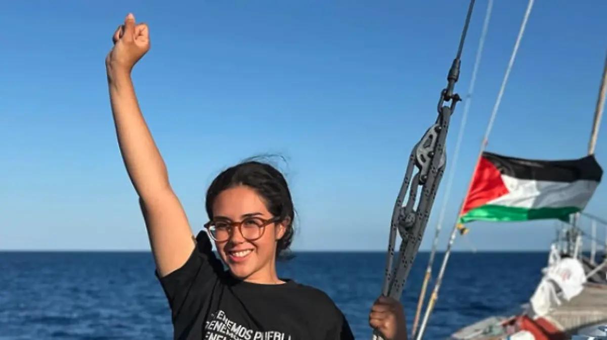 UNAM exige liberación inmediata de Arlín Gabriela Medrano, estudiante a bordo de la flotilla interceptada por Israel