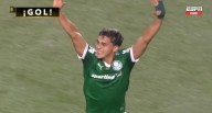 Goles de Ramón Sosa y Bruno Fuchs hoy con Palmeiras vs Liga de Quito por semifinal Copa Libertadores 