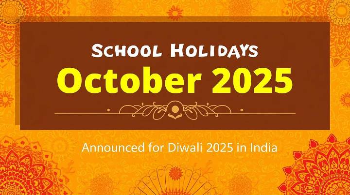 School Holidays October 2025: Check State-Wise Holiday Schedule Announced For Diwali