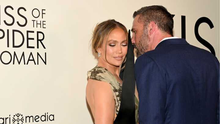 Jennifer Lopez and Ben Affleck reunite at movie premiere,  as camera captures the former couple getting close