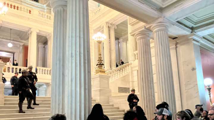 RI ACLU sues Gov. Dan McKee over treatment of State House protesters