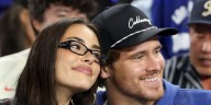 Madison Beer & Justin Herbert Look So Cute Together at World Series Game | Justin Herbert, Madison Beer, World Series 
