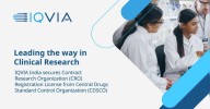 IQVIA India secures CDSCO CRO registration, reinforces Leadership in Clinical*