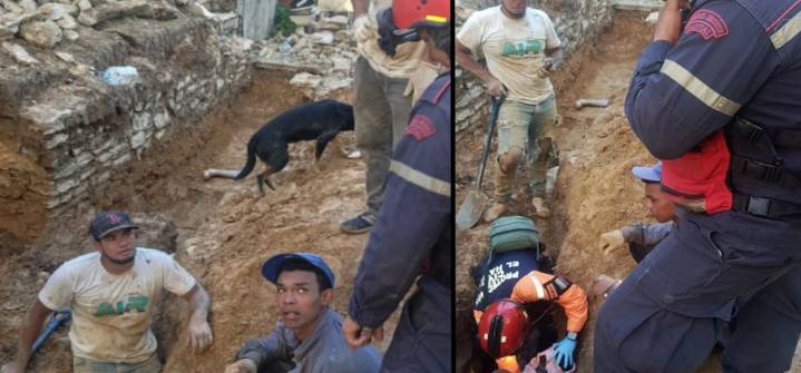 Colapso de un muro dejó una persona fallecida en EL Hatillo