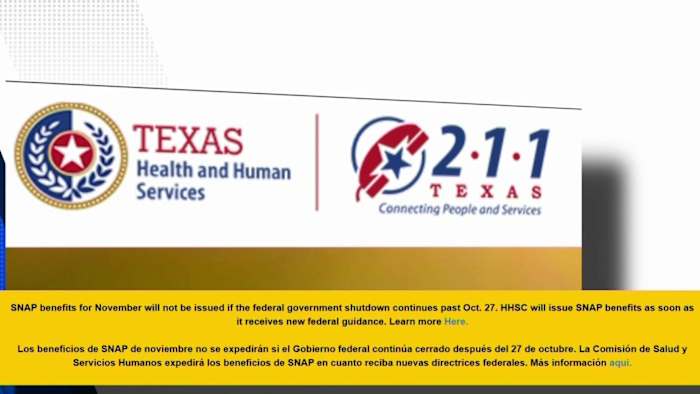 Help feed Houston families impacted by the federal government shutdown