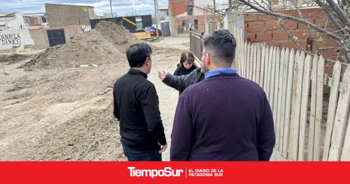 Urbanización Pablo Grasso recorrió obras en el Juan Pablo II