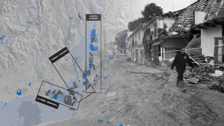 La dana desbordó las previsiones: el 40% de los edificios inundados no estaba en zona de riesgo
