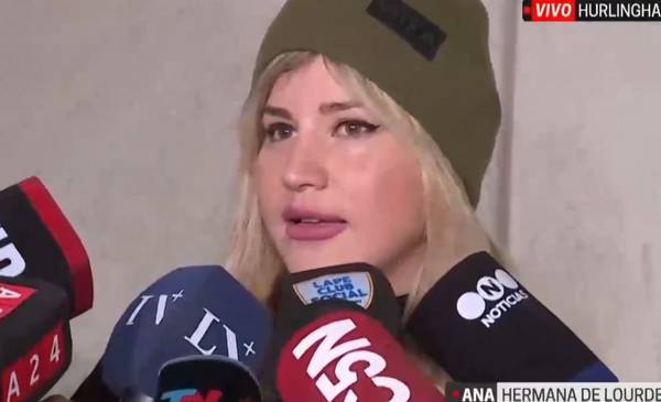 "No sabíamos si estaba viva": el desesperado relato de la hermana de Lourdes de Bandana