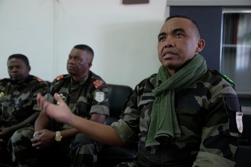 Leader of Madagascar's military rebellion tells AP he is 'taking the position of president'