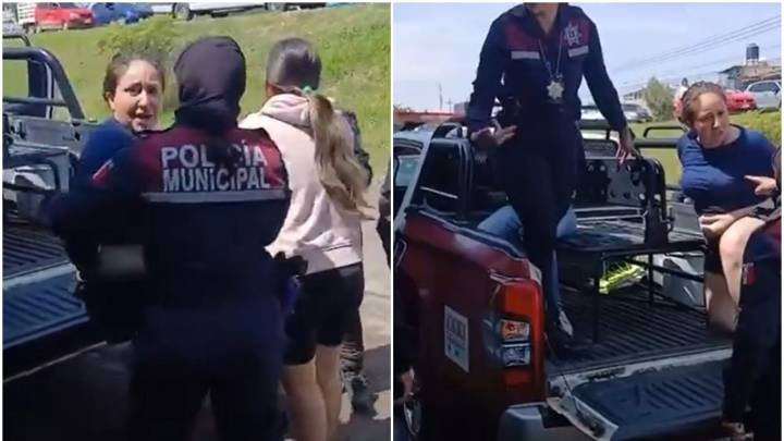 VIDEO: Así fue la detención de Nayeli Márquez, regidora morenista, tras enfrentamiento con policías en Jalisco