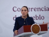 Sheinbaum critica relanzamiento del PAN en medio de emergencia por lluvias