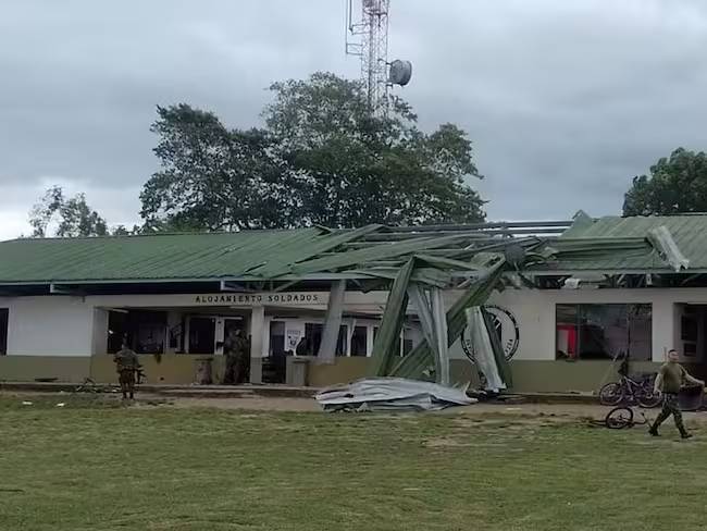 Ocho Militares heridos en nuevo atentado del Eln contra base del Ejército en Arauca