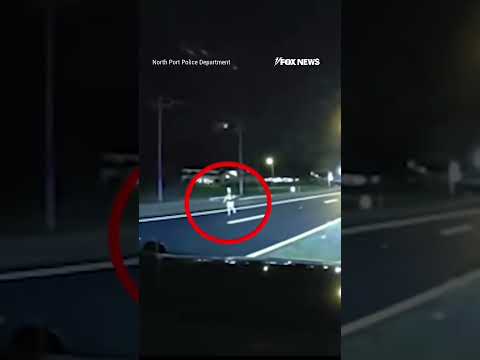 CLOSE CALL: A Florida officer saved a young child nearly hit by car #shorts #usa #news #viral #new