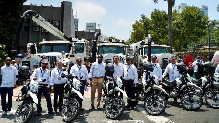 Emcali modernizó su flota tras 15 años; operación con equipos vactor de última tecnología