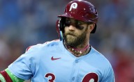 Phillies’ Bryce Harper sends clear message on free agency to Kyle Schwarber, J.T. Realmuto after NLDS exit