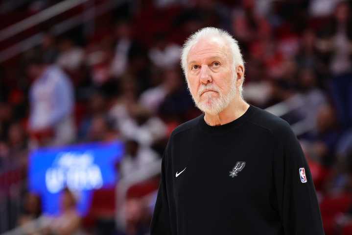 Most games coached: San Antonio Spurs