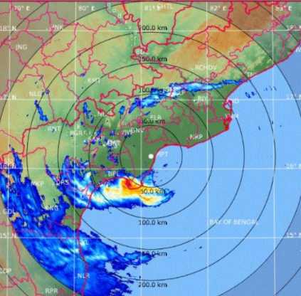 Cyclone Montha: IMD confirms begining of landfall; red alert issued