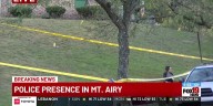 Coroner arrives in Mt. Airy following heavy police presence