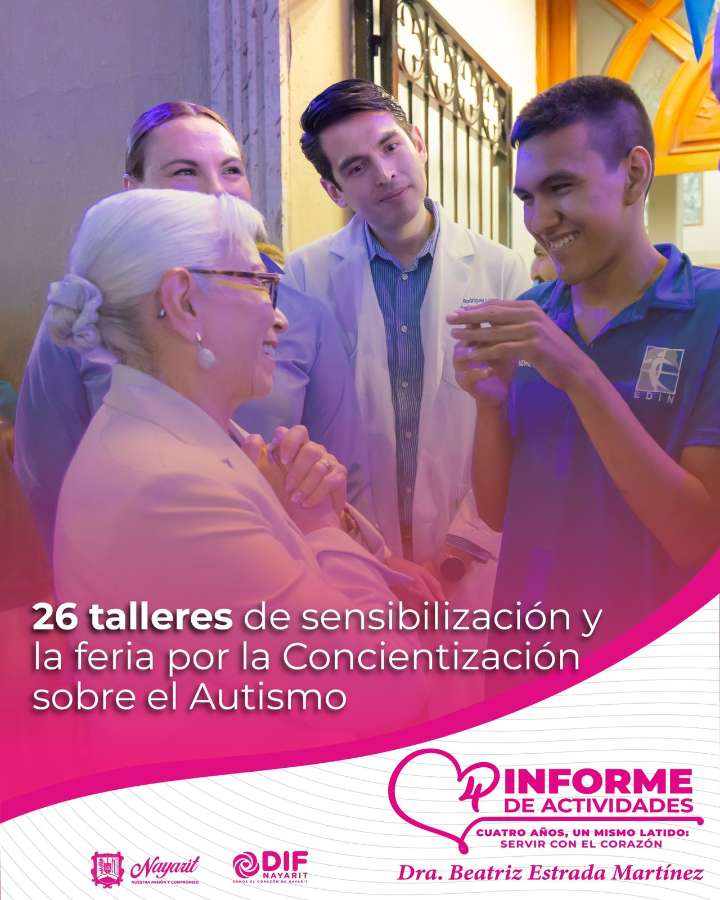 Dra. Beatriz Estrada impulsa espacios de aprendizaje y crear conciencia sobre el (TEA).