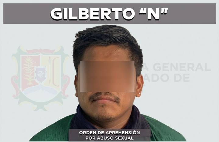 Capturan a Gilberto por abuso sexual de una adolescente