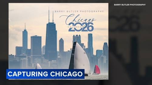 Chicago Photographer Barry Butler captures city's beauty in new 2026 calendar